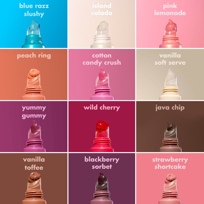 Glow Reviver Melting Lip Balm, new shade! Island Colada - Sheer Milky White w/ Gold Pearl